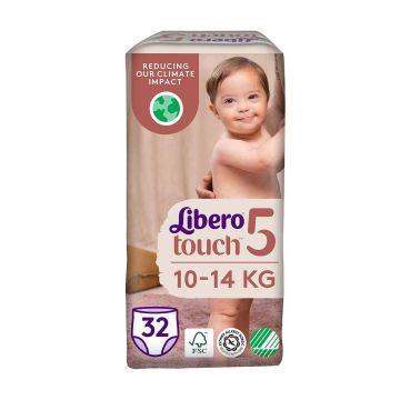 LIBERO TOUCH HOUSUVAIPPA KOKO 5 10-14 KG 32 KPL