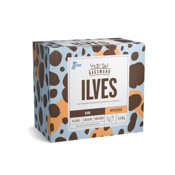 DAGSMARK ILVES KISSAN ANNOSATERIA KANAA HYYTELÖSSÄ VILJATON 8*8 640 G