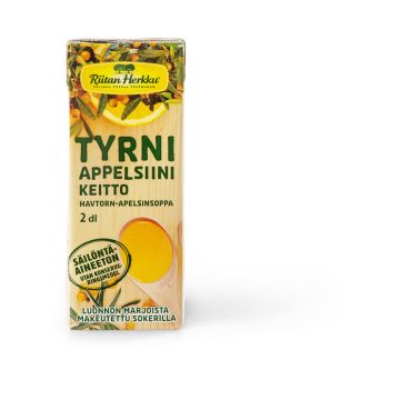 RIITAN HERKKU TYRNI-APPELSIINI KEITTO 200 ML