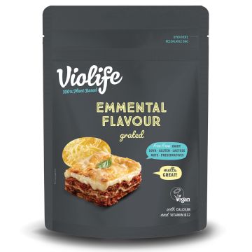 VIOLIFE 100% VEGAN GRATED EMMENTAL 150 G