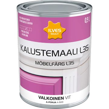 ILVES KALUSTEMAALI L35 A-POHJA 900 ML