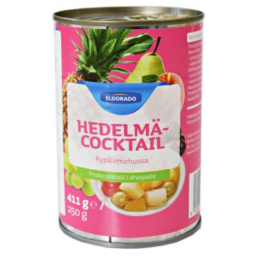 ELDORADO HEDELMÄCOCKTAIL RYPÄLEMEHUSSA 410/250G 250 G