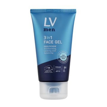 LV MEN FACE GEL 3-IN-1 75 ML