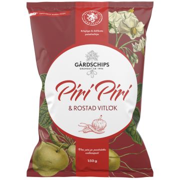 GÅRDSCHIPS PIRIPIRI&ROSTAD VITLÖK 150 G