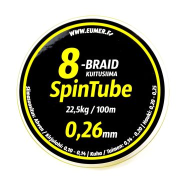 SPINTUBE 8 KUITUSIIMA FL 0,26 MM/100 M 22,5 KG