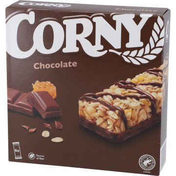 CORNY VÄLIPALAPATUKKA SUKLAA 6X25G 150 G