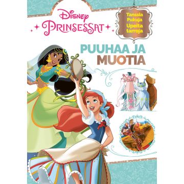 DISNEY PRINSESSAT PUUHAA JA MUOTIA PUUHAKIRJA