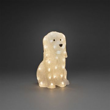 KONSTSMIDE KOIRA 31CM, 40 LV. LED, IP44