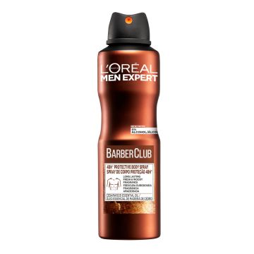 LOREAL MEN EXPERT BARBER CLUB 48H PROTECTIVE BODYSPRAY NORMAALI 150 M