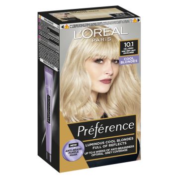 LOREAL PREFERENCE 10.1 HELSINKI EXTRA LIGHT ASH BLONDE ERITTÄIN