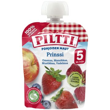 PILTTI POHJOISEN MAUT PRINSSI 5KK ANNOSPUSSI 90 G