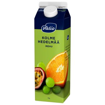 VALIO 3 HEDELMÄN MEHU 1L