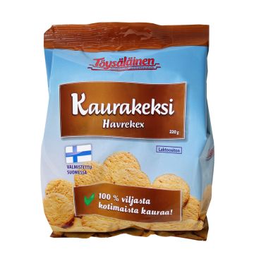 TÖYSÄLÄINEN KAURAKEKSI 100% KAURA 220 G