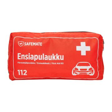 SAFEMATE ENSIAPULAUKKU AUTOON, PUNAINEN