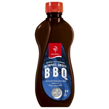 SAARIOINEN MEMPHIS SMOKY BBQ-KASTIKE 345 ML