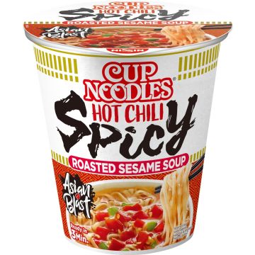 NISSIN CUP NOODLES HOT CHILI SPICY PIKANUUDELIKEITTO 66 G