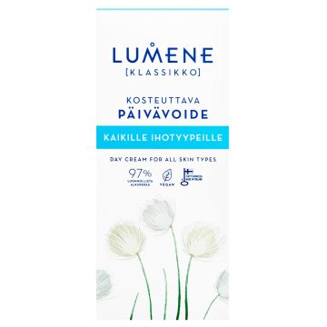 LUMENE KLASSIKKO KOSTEUTTAVA PÄIVÄVOIDE - KAIKILLE IHOTYYPEILLE