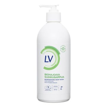 LV BIOHAJOAVA SUIHKUSAIPPUA PUMPPUPAKKAUS 500 ML