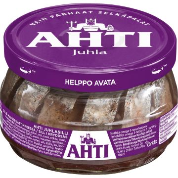 AHTI AHTI JUHLASILLI, SILLIÄ MAUSTEKASTIKKEESSA 240/150G 150 G