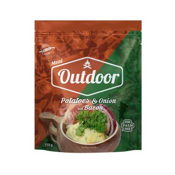 OUTDOOR POTATO ONION WITH BACON 150 G