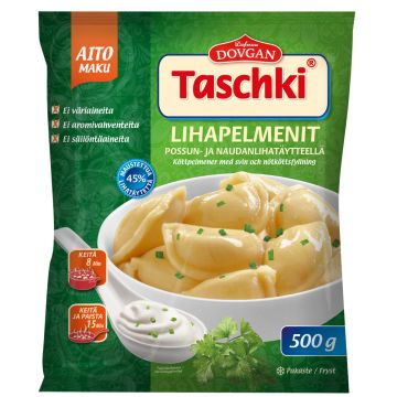 TASCHKI PELMENI NAUTA-POSSU 500 G TASCHKI PELMENI NAUTA-POSSU 500 G