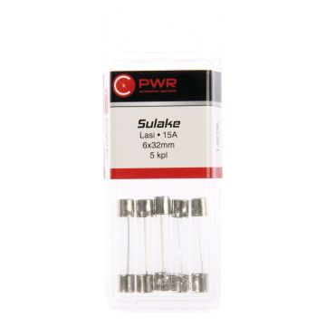 C-PWR SULAKE LASI 15A 5KPL