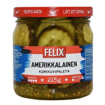 FELIX AMERIKKALAISIA KURKKU- VIIPALEITA MAKEASSA MAUSTELI 215 G