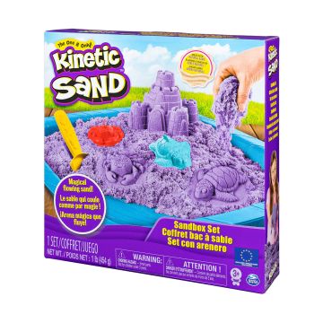 KINETIC SAND BOX SET LILA 