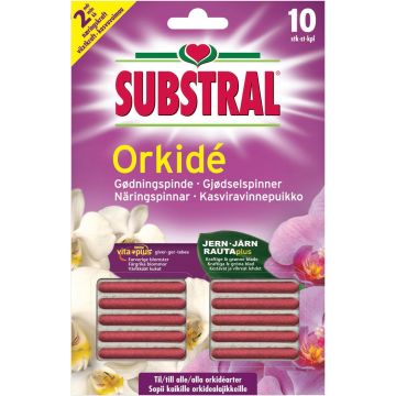 SUBSTRAL ORKIDÉ KASVIRAVINNEPUIKKO 10KPL SUBSTRAL ORKIDÉ KASVIRAVINNEPUIKKO 10KPL