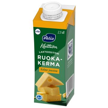 VALIO RUOKAKERMA KOLME JUUSTOA UHT LAKTON 250 ML