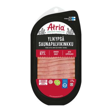 ATRIA OHUEN OHUT YLIKYPSÄ SAUNAPALVIKINKKU 275 G