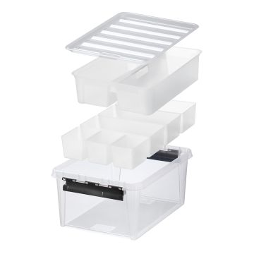 SMARTSTORE  CLASSIC 15+LOKEROLAAT. JA RASIAT TRANSPARENT