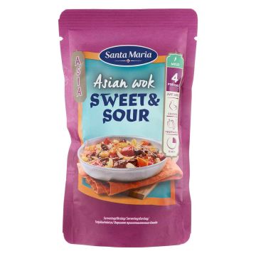 SANTA MARIA ASIAN WOK MAUSTEKASTIKE SWEET SOUR 150 G