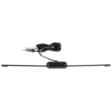 ELEKTRONINEN ANTENNI LASIIN 12V 2,1M KAAPELI