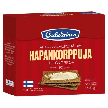 OULULAINEN HAPANKORPPU 200 G