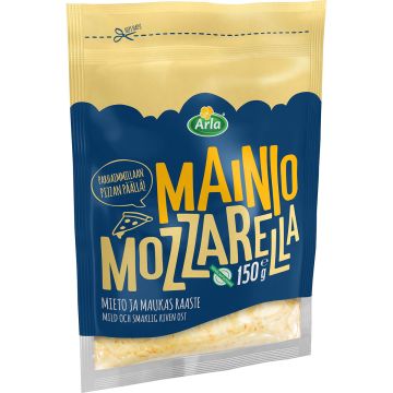 ARLA MAINIO MOZZARELLA RAASTE 150 G