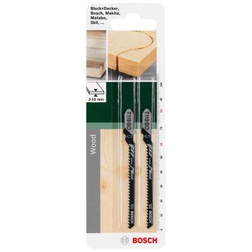 BOSCH PISTOSAHANTERÄ HCS, T 119 BO, 56 MM , 2 KPL PUU