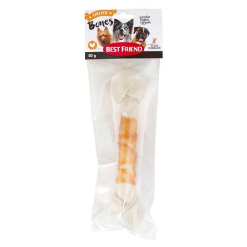 BEST FRIEND BONES SOLMULUU KANAFILEELLÄ 23CM 1KPL 80 G