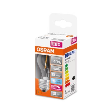 OSRAM LED SUPERSTAR CL P PIENIKUP. LAMPPU FIL 40 4,5W 4000K E27