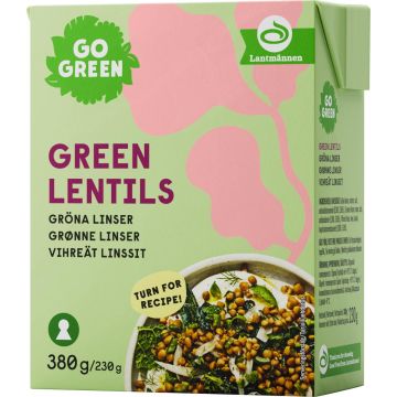 GOGREEN VIHREÄT LINSSIT 380/230G 230 G