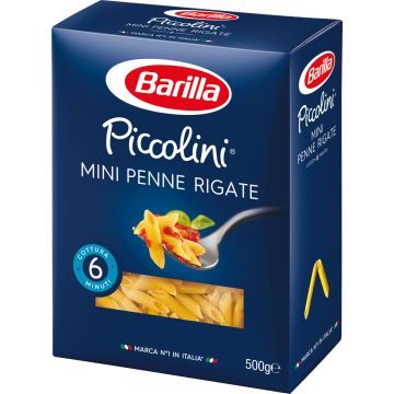 BARILLA PICCOLINI MINI PENNE RIGATE 500 G