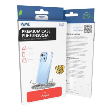 WAVE PREMIUM CASE PUHELINSUOJA, APPLE IPHONE 14 PRO MAX, KIRKAS