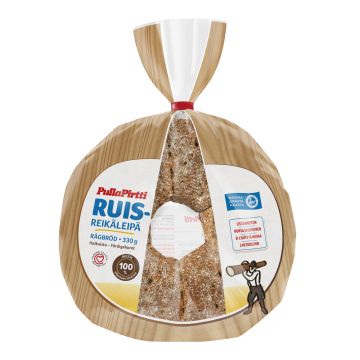 PULLAPIRTTI RUISREIKÄLEIPÄ 330 G