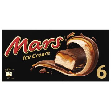MARS JÄÄTELÖPATUKKA 6X40G 240 G