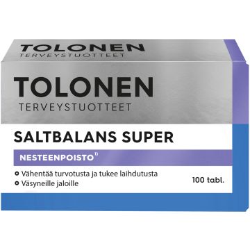 SALTBALANS SUPER TABLETTI 100 KPL