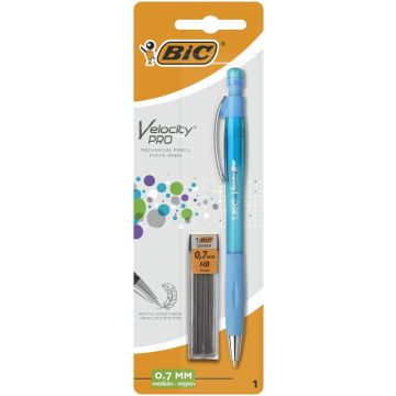 BIC LYIJYTÄYTEKYNÄ VELOCITY PRO 0,7MM + LYIJYT / BL1