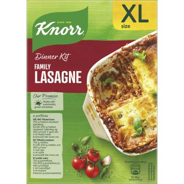 KNORR DINNER KIT FAMILY LASAGNE 350 G
