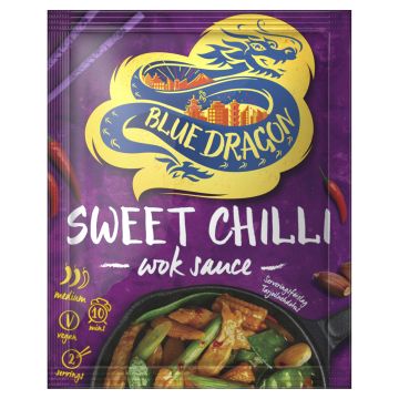 BLUE DRAGON WOK-KASTIKE SWEET CHILLI 120 G