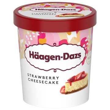 HÄAGEN-DAZS STRAWBERRY-CHEESECAKE 460 ML