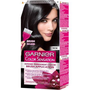 GARNIER COLOR SENSATION 1.0 ULTRA ONYX BLACK MUSTA INTENSIIVINE